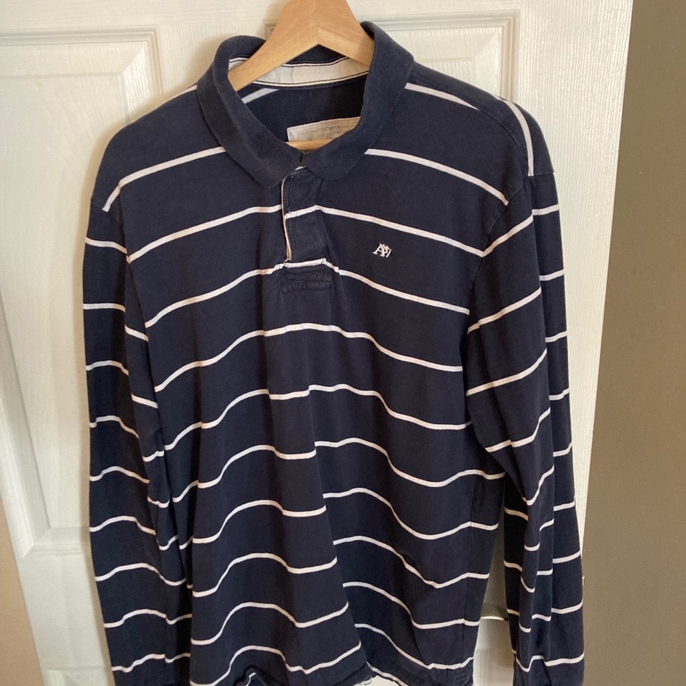 Men’s long sleeve polo